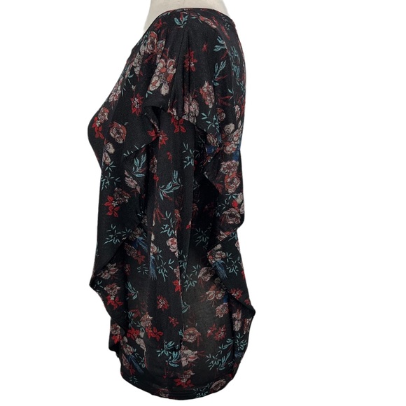 Free People Dock Street Red Floral Top Size a extra Small - Picture 10 of 14
